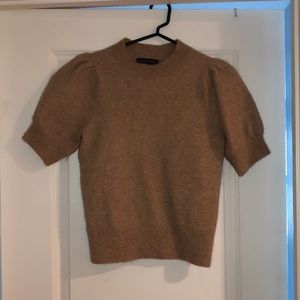 Banana Republic short puff sleeve sweater
